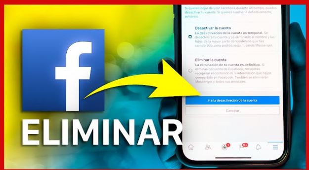 Cómo borrar una cuenta de Facebook