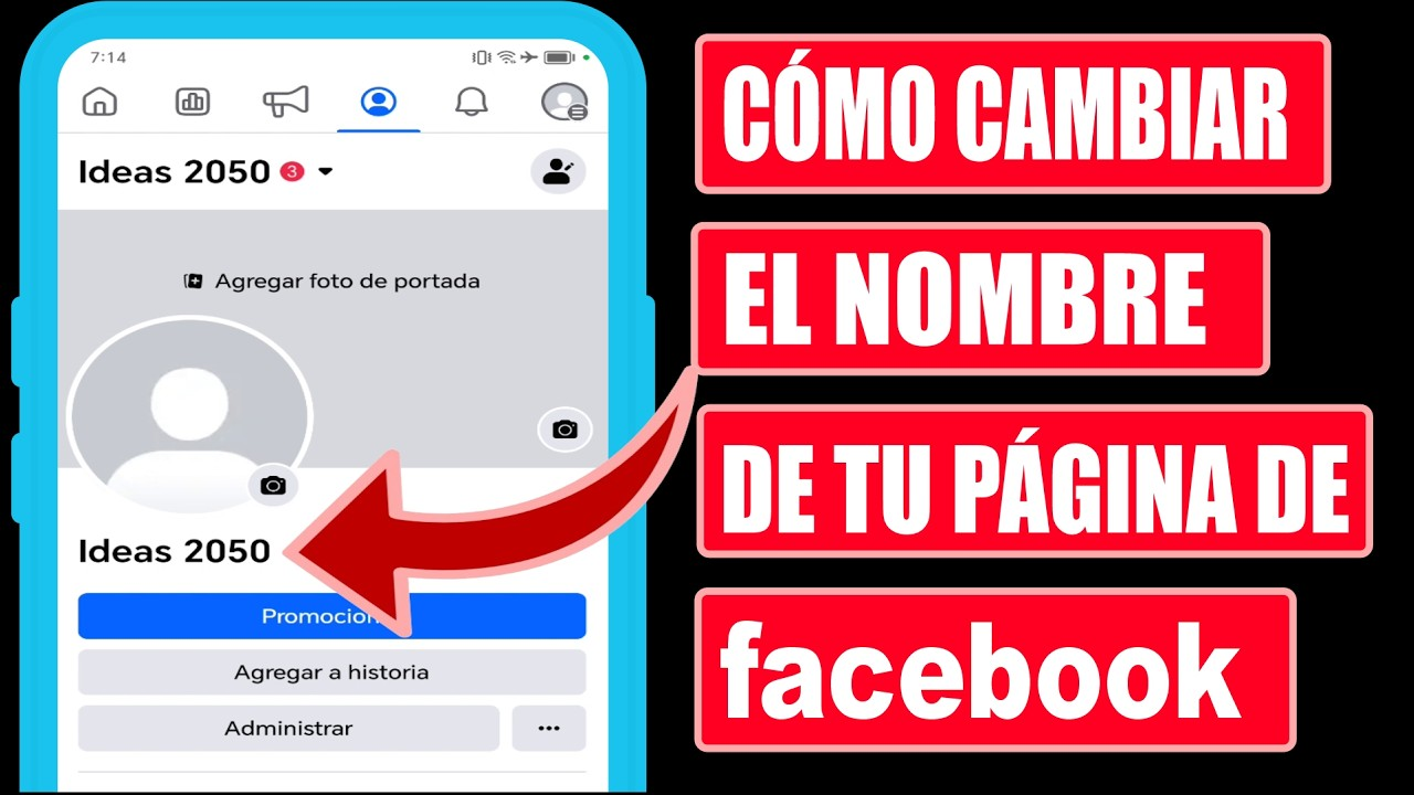 Cómo cambiar mi nombre en Facebook