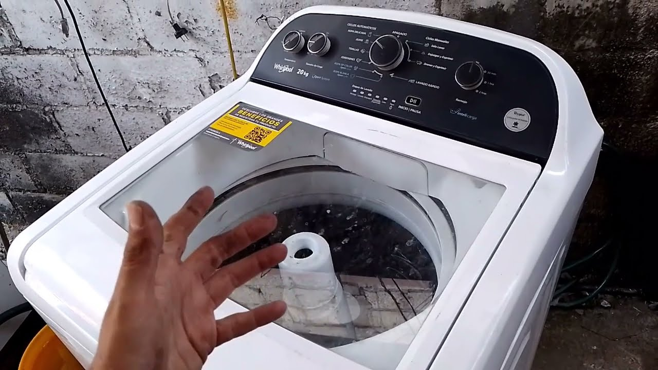 Cómo limpiar una lavadora Whirlpool