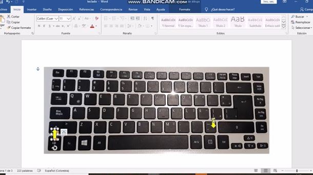 Cómo hacer una línea en Word con el teclado