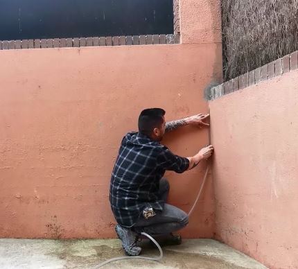 Cómo sacar nivel de piso con manguera